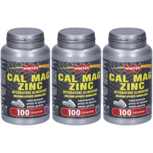 Trova Offerte di winter cal mag zinc compressese vegetali 3x180 g compresse e compra online