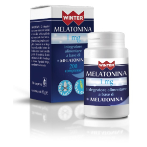 winter melatonina 1 mg 200 compresse bugiardino cod: 926237189 