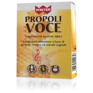 winter propoli voce 30 compresse masticabili bugiardino cod: 926237328 