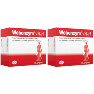 Trova Offerte di wobenzym® vital 120 compresse set da 2 2x120 pz e compra online