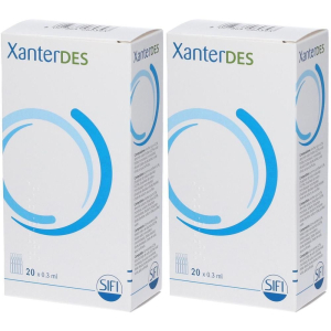 Trova Offerte di xanterdes soluzione oftalmica 20 flaconcini monodose da 0,3 ml 2x20x0, e compra online