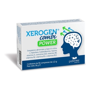 Trova Offerte di Xerogen combi power integratore per il sistema nervoso 30 compresse e compra online