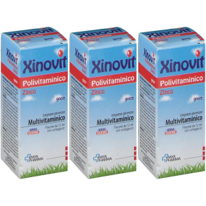 Trova Offerte di xinovit polivitaminico zinco gocce 3x12 ml gocce e compra online
