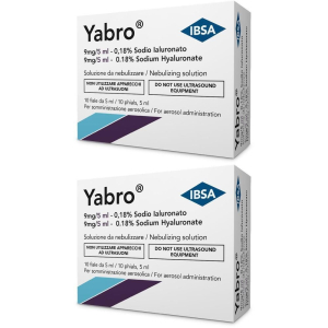Trova Offerte di yabro® 0,18% sodio ialuronato 2x10x5 ml aerosol e compra online