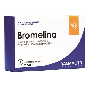 Trova Offerte di yamamoto research bromelina integratore per drenaggio e benessere dei tessuti 30 compresse e compra online