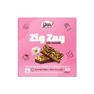 Trova Offerte di yep merenda zig zag cioccolato 4 pezzi da 45 g e compra online