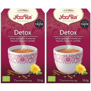 Trova Offerte di yogi tea detox bio 2x30,6 g tè e compra online
