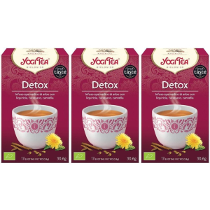 Trova Offerte di yogi tea detox bio 3x30,6 g tè e compra online