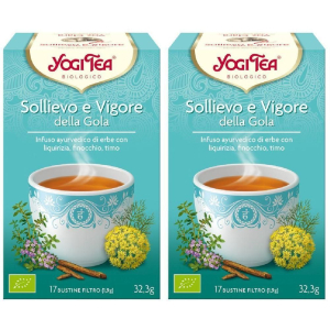 Trova Offerte di yogi tea infuso sollievo e vigore gola bustine 2x32,3 g tè e compra online