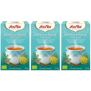 Trova Offerte di yogi tea infuso sollievo e vigore gola bustine 3x32,3 g tè e compra online