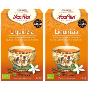 Trova Offerte di yogi tea liquirizia bio 2x30,6 g tè e compra online