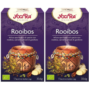 Trova Offerte di yogi tea rooibos bio filtri 2x17 pz bustine filtro e compra online