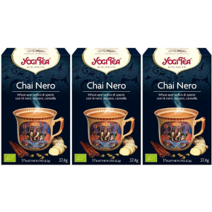 Trova Offerte di yogi tea speziat nero chai bio 3x37,4 g tè e compra online