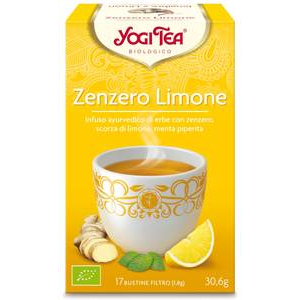 yogi tea zenzero limone 30,6g bugiardino cod: 932247380 