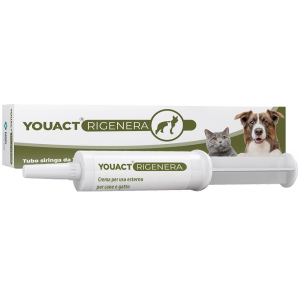 Trova Offerte di youact rigenera crema cane e gatto tubo siringa da 10 g e compra online