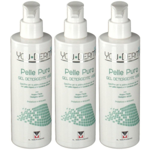 Trova Offerte di youderm® pelle puro gel detergente viso 3x200 ml e compra online