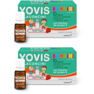 Trova Offerte di yovis bambini flaconcini probiotici e fermenti lattici per bambini 2x1 e compra online