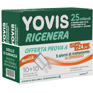 Yovis rigenera bundle pack 20 bustine