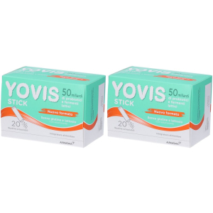 Trova Offerte di yovis® stick 50 miliardi bustine orosolubili set da 2 2x30 g polvere p e compra online