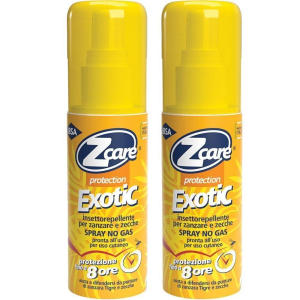 Trova Offerte di z care protection exotic vapo antizanzare 2x100 ml spray e compra online