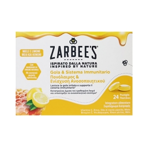 Trova Offerte di Zarbee's gola & sistema immunitario integratore per la gola irritata e le difese immunitarie gusto miele e limone 24 pastiglie e compra online