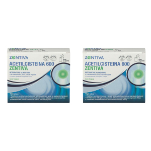 Trova Offerte di zentiva acetilcisteina 600 set da 2 2x36 g polvere per soluzione orale e compra online