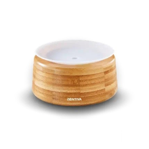 Zentiva zen diffusore essenze bamboo con 7 led colorati per aromaterapia