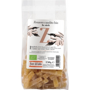 zenzero candito stick bio 150g bugiardino cod: 934757028 