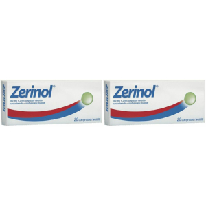 Trova Offerte di zerinol® compresse rivestite set da 2 2x20 pz rivestite con e compra online