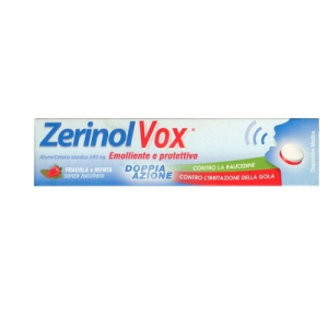 zerinolvox fragola e menta emolliente e bugiardino cod: 925599110 