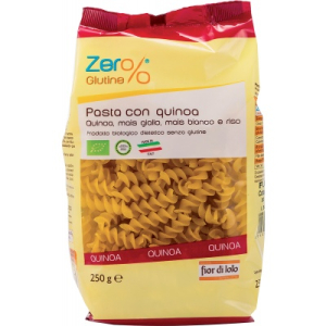 zero% g fusilli quinoa bio250g bugiardino cod: 934956537 