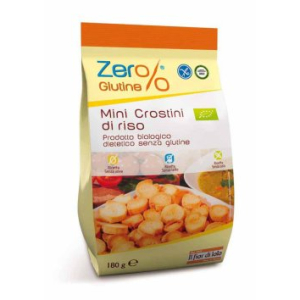 zero% g mini crostini riso180g bugiardino cod: 930099484 
