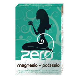 zero magnesio+potassio 30 capsule bugiardino cod: 930405699 