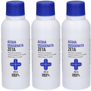 Trova Offerte di zeta farmaceutici acqua ossigenata 3x200 ml e compra online
