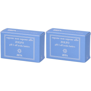 Trova Offerte di zeta sapone zolfo ph 5 set da 2 2x100 g e compra online