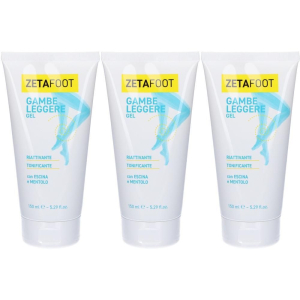 Trova Offerte di zetafoot gel gambe leggere 3x150 ml e compra online