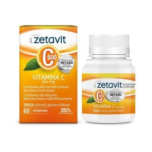 zetavit c500 retard 60cpr bugiardino cod: 947117634 