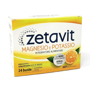 zetavit magnesio potass 24 bustine bugiardino cod: 943748792 