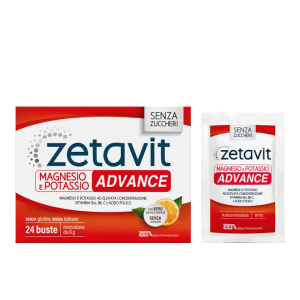 zetavit magnesio potassio adv bugiardino cod: 947222170 