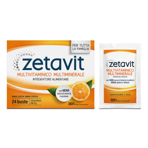 zetavit multivitaminico 24bust bugiardino cod: 947117622 