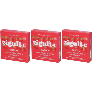 Trova Offerte di ziguli c fragola confetti 3x40 pz caramelle e compra online