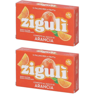 Trova Offerte di zigulì® confetti al succo di arancia 2x36 pz pasticche e compra online