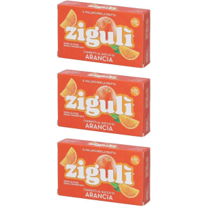 Trova Offerte di zigulì® confetti al succo di arancia 3x36 pz pasticche e compra online