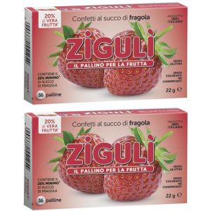 Trova Offerte di zigulì® confetti al succo di fragola 2x36 pz pasticche e compra online