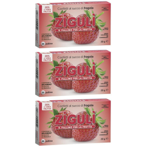 Trova Offerte di zigulì® confetti al succo di fragola 3x36 pz pasticche e compra online