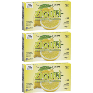 Trova Offerte di zigulì® confetti al succo di limone 3x36 pz pasticche e compra online