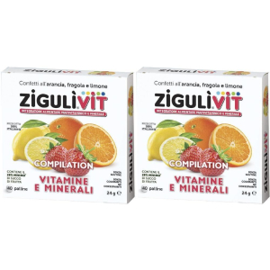 Trova Offerte di zigulí®vit compilation vitamina e minerali 2x40 pz compresse masticabi e compra online