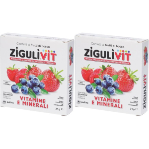 Trova Offerte di zigulivit vitamine e minerali gusto frutti di bosco 2x40 pz compresse e compra online
