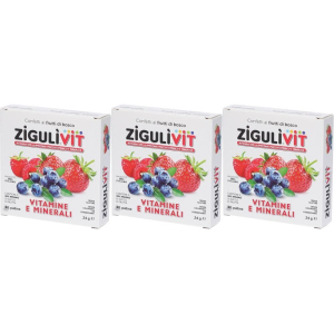 Trova Offerte di zigulivit vitamine e minerali gusto frutti di bosco 3x40 pz compresse e compra online