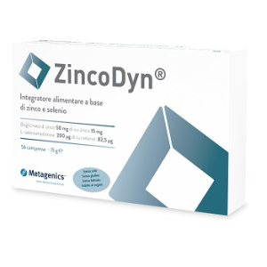 zincodyn metagenics 56 compresse integratore bugiardino cod: 972064404 